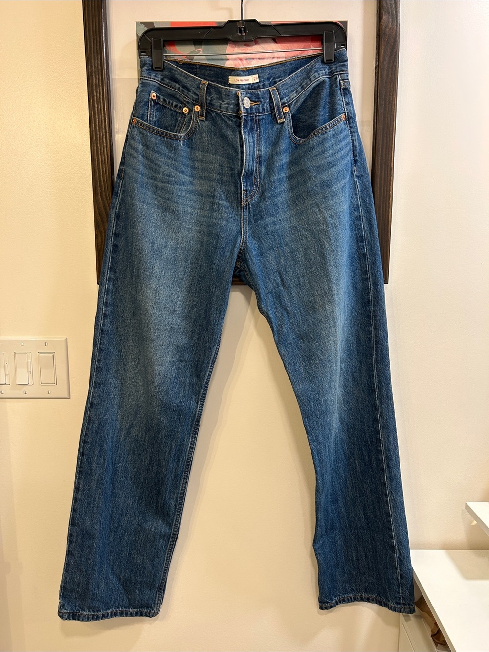 LEVI’S Low Pro Straight Jeans